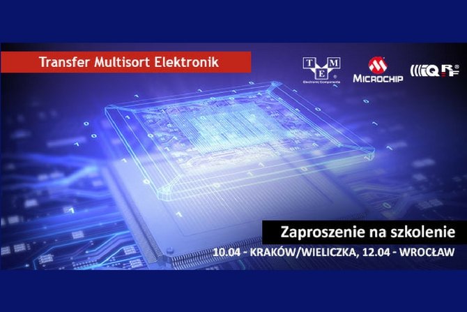 Zaproszenie na szkolenie organizowane przez TME, Microchip i IQRF TECH