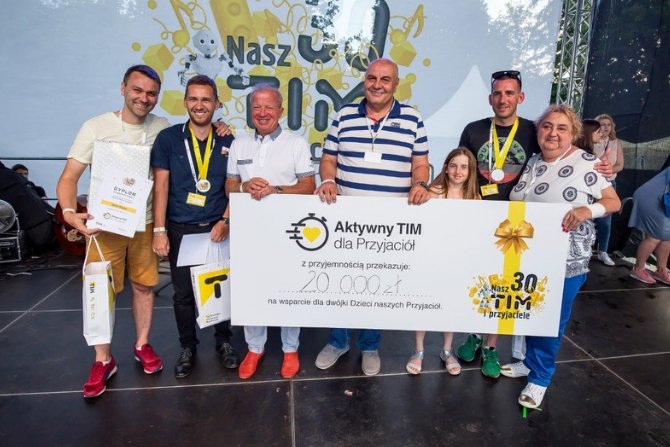 Wielkie serca (i inne mięśnie) pracowników TIM SA