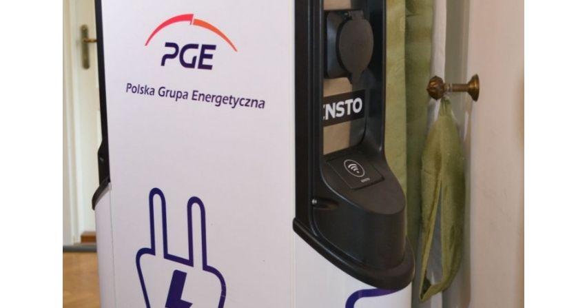 PGE postawi kolejne stacje ładowania na Mazowszu