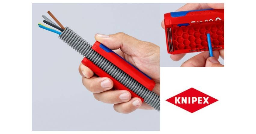 Knipex: obcinak do rur karbowanych TwistCut