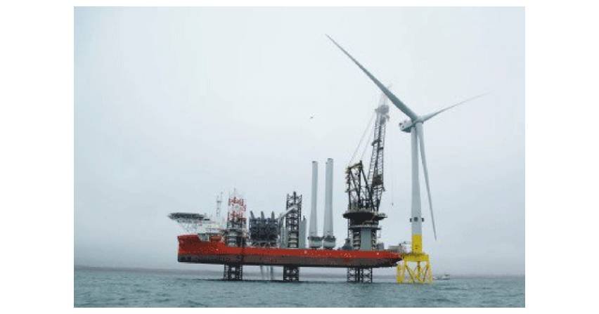 W Szkocji zainstalowano największą turbinę elektrowni wiatrowej