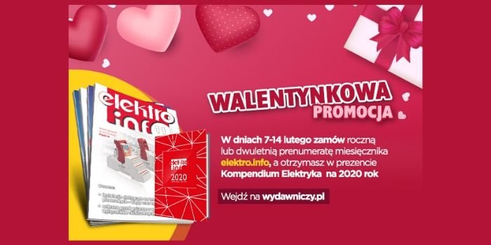 Walentynkowa promocja prenumeraty „elektro.info”!