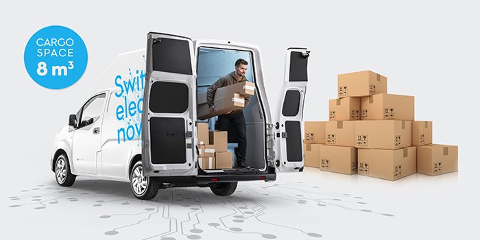 Nissan wprowada nową wersję e-NV200 XL Voltia