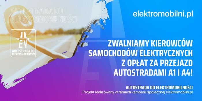 Kierowcy EV zwolnieni z opłat za autostrady
