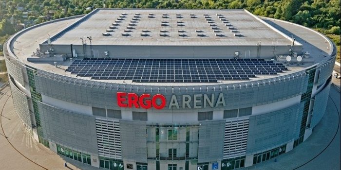 ERGO ARENA szuka wykonawcy do rozbudowy instalacji fotowoltaicznej