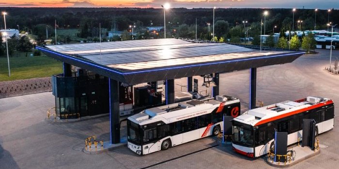 Solaris uruchomił stację ładowania autobusów