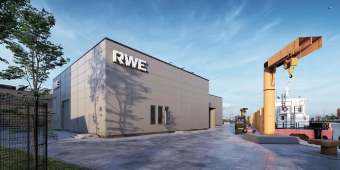 RWE Renewables buduje w Ustce bazę dla farm wiatrowych na Bałtyku