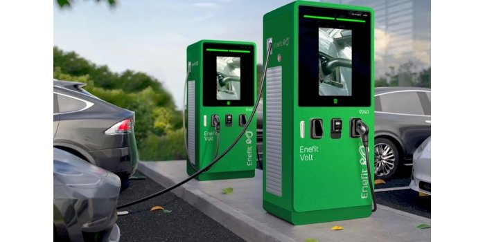 Enefit chce wynajmować firmom ładowarki do aut elektrycznych