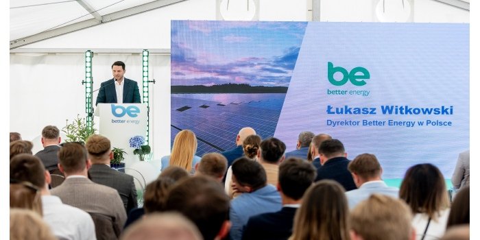 Better Energy uruchomiło ogromną farmę PV koło Nidzicy