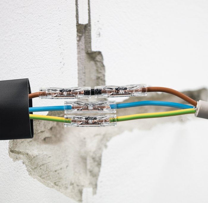 Łączenie przewodów elektrycznych w instalacjach budynkowych