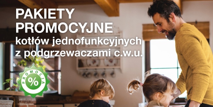 Promocja na wybrane zestawy i pakiety kotłów z podgrzewaczami c.w.u. marki De Dietrich