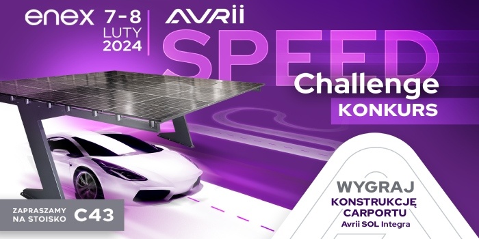 Wygraj Carport Avrii SOL podczas Targów ENEX! Bezpłatny konkurs dla instalatorów!