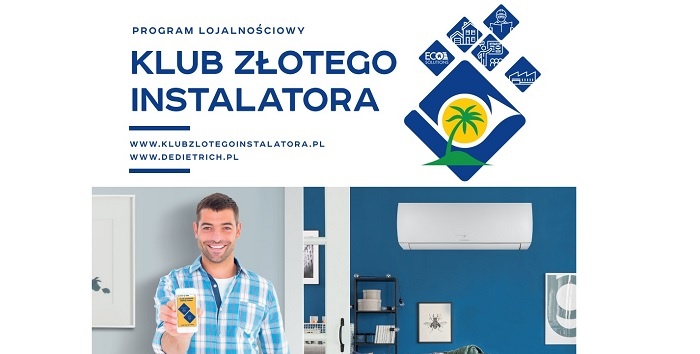 Program lojalnościowy Klub Złotego Instalatora De Dietrich – nowe możliwości dla instalatorów