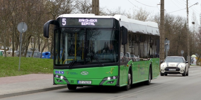 Piotrków Trybunalski bogatszy o pięć autobusów elektrycznych
