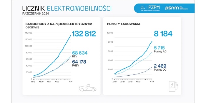 Ile elektryków jeździ po polskich drogach? – najnowsze dane