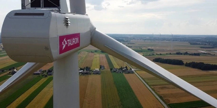 TAURON uruchomił farmę wiatrową w Sieradzu o łącznej mocy 23,8 MW