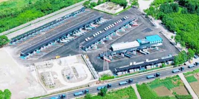 Huawei uruchomiło w Chinach hub ładowania ciężarówek o mocy 100 MW
