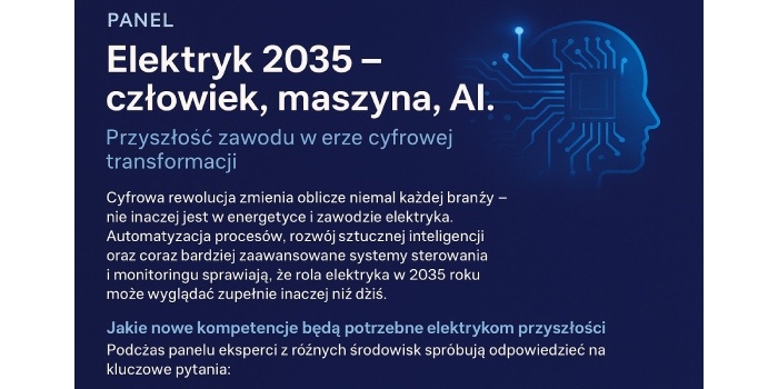 SEP zaprasza na panel o przyszłości zawodu elektryka  w erze cyfrowej transformacji