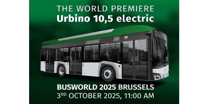 Oficjalna premiera nowego elektrycznego Solarisa na targach w Brukseli