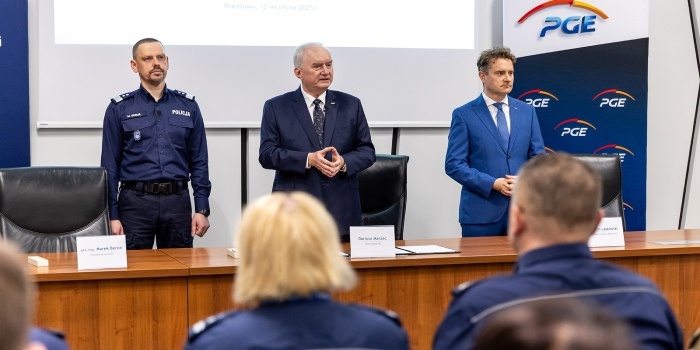 PGE podpisała umowę z policją w sprawie bezpieczeństwa infrastruktury energetycznej