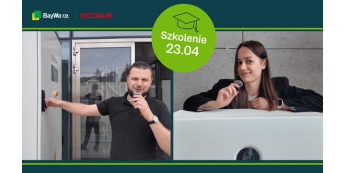 BayWa r.e. zaprasza na bezpłatne szkolenie na temat magazynów energii GoodWe