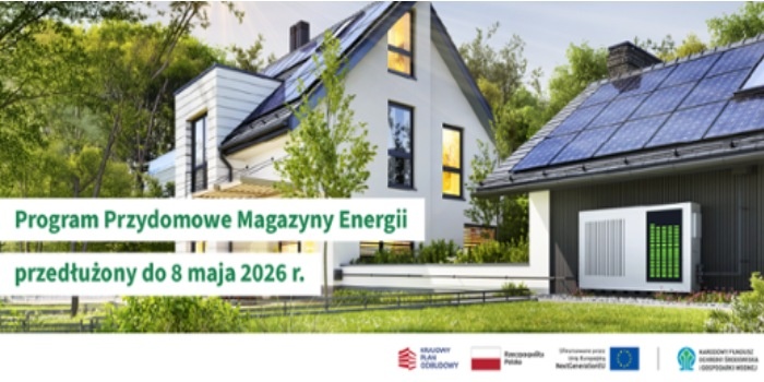 Nabór wniosków o dofinansowanie magazynów energii przedłużony do 8 maja