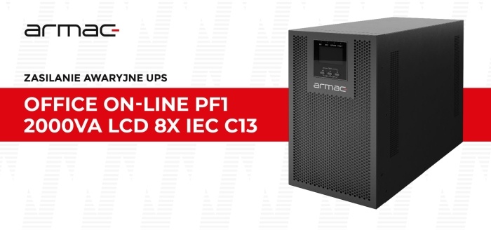 ARMAC rozwija ofertę zasilania awaryjnego. Nowe UPS-y 6 i 10 kVA na targach ENERGETAB
