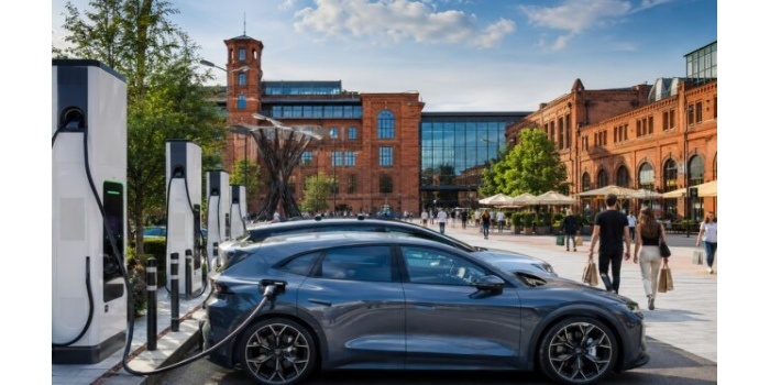 Hub ładowania firmy Eleport powstał w łódzkiej Manufakturze