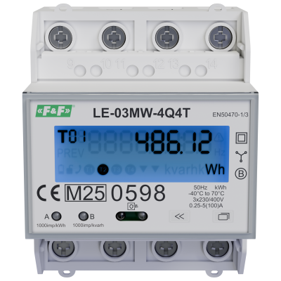 Licznik energii elektrycznej LE-03MW-4Q4T