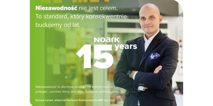 15 lat NOARK Electric: innowacje, które pracują w praktyce