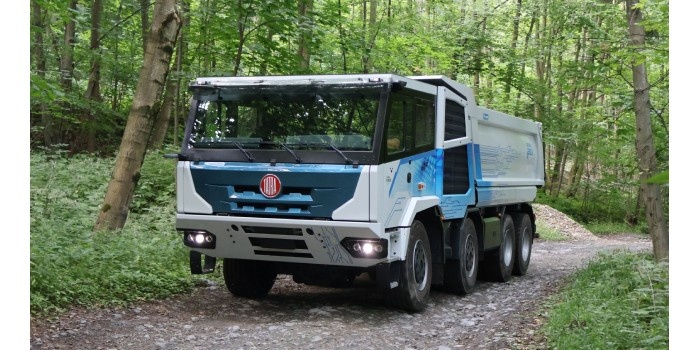 Tatra pokazała swój pierwszy w pełni elektryczny samochód ciężarowy