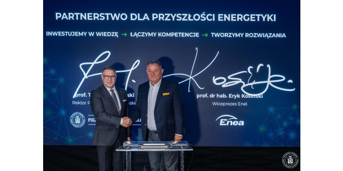 ENEA i Politechnika Poznańska podpisały umowę partnerską