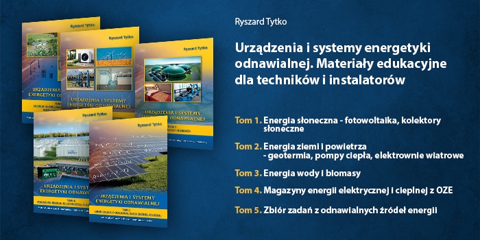 Urządzenia i systemy energetyki odnawialnej – pakiet pięciu tomów w promocyjnej cenie