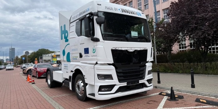 Pierwsza polska ciężarówka wodorowa na Kongresie Nowej Mobilności