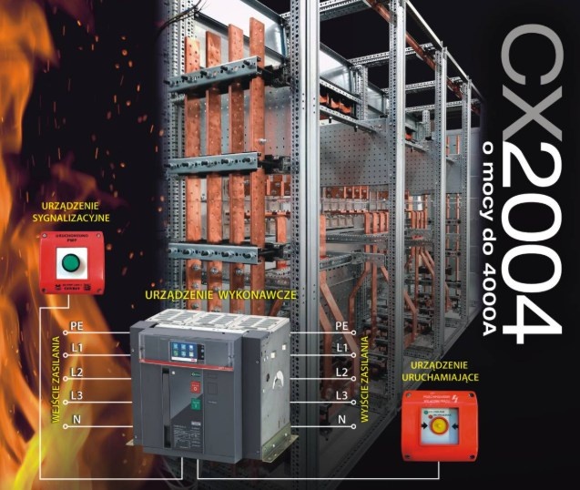 Przeciwpożarowy wyłącznik prądu PWP – CX2004