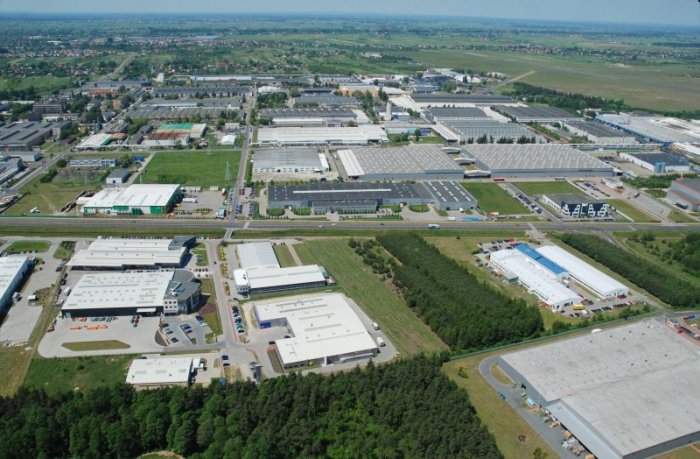Widok na SSE EURO-PARK Mielec