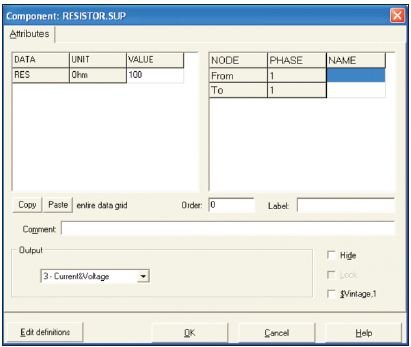 Fot. 20 Parametry rezystora
