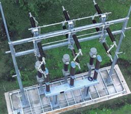 Fot. 3. Pole modułowe MUW 145 kV/2000 A/40 kA