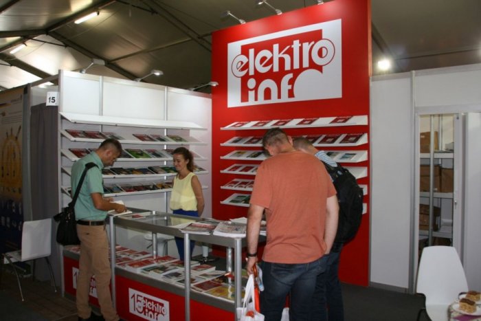 Stoisko elektro.info podczas Targów ENERGETAB.