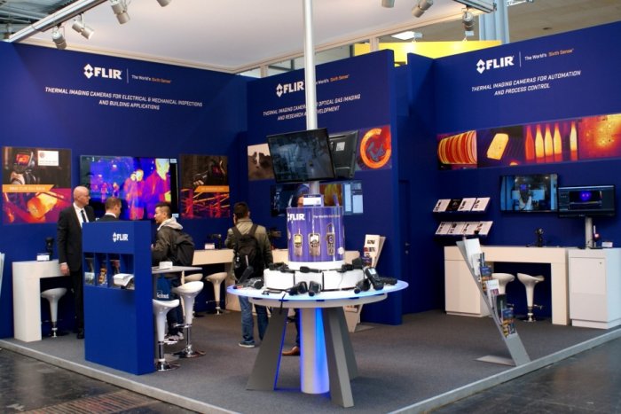 Hannover Messe - 24-28.04.2017 - stoisko firmy FLIR.