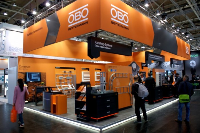 Hannover Messe - 24-28.04.2017 - stoisko firmy OBO Bettermann.