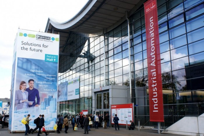 Hannover Messe - 24-28.04.2017 - stoisko firmy Phoenix Contact.