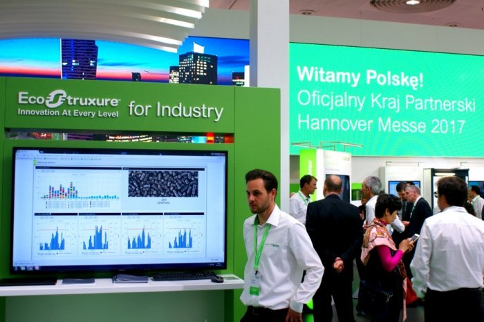 Hannover Messe - 24-28.04.2017 - prezentacja najnowszych rozwiązań Schneider Electric - systemu EcoStruxure.