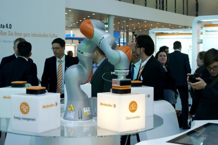 Hannover Messe - 24-28.04.2017 - stoisko firmy Weidmuller.