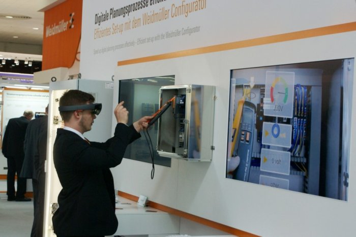 Hannover Messe - 24-28.04.2017 - stoisko firmy Weidmuller.