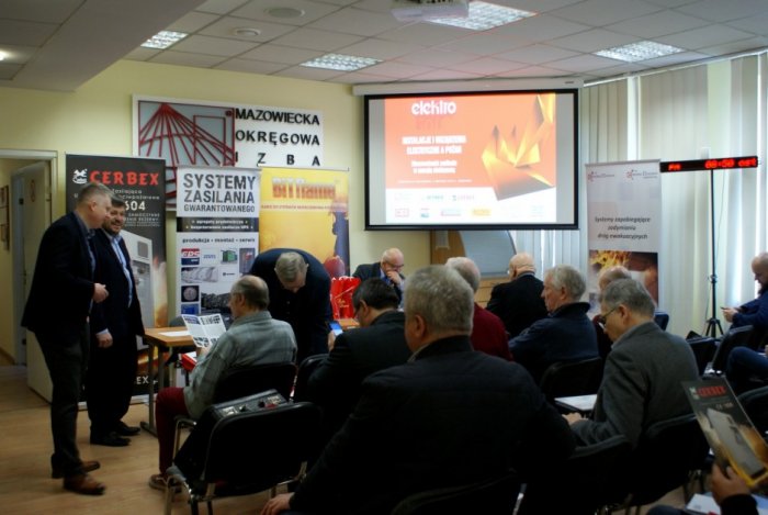 Konferencja „Instalacje i urządzenia elektryczne a pożar. Niezawodność zasilania w energię elektryczną”
