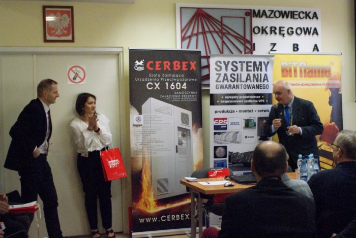 Konferencja „Instalacje i urządzenia elektryczne a pożar. Niezawodność zasilania w energię elektryczną”