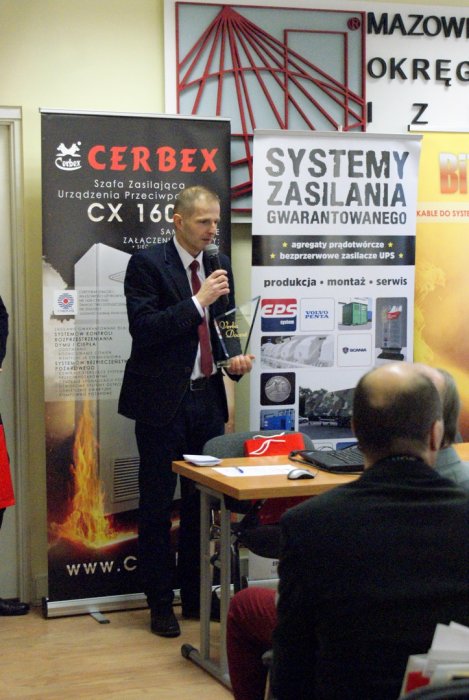 Konferencja „Instalacje i urządzenia elektryczne a pożar. Niezawodność zasilania w energię elektryczną”