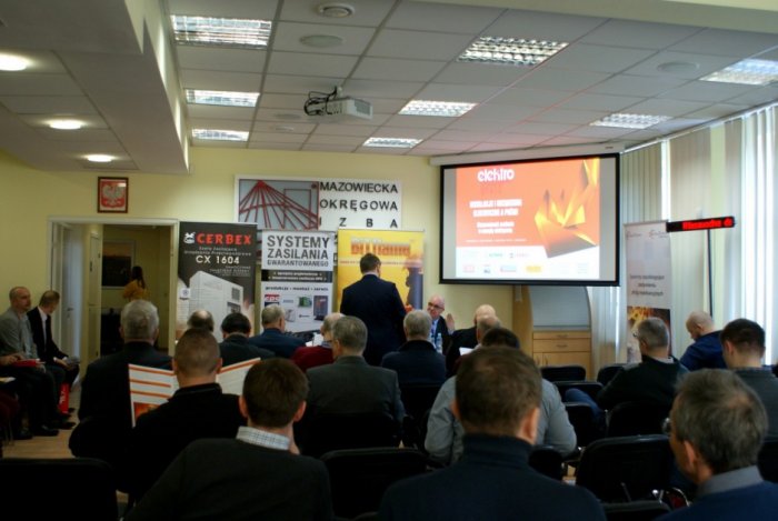 Konferencja „Instalacje i urządzenia elektryczne a pożar. Niezawodność zasilania w energię elektryczną”