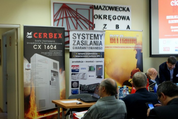 Konferencja „Instalacje i urządzenia elektryczne a pożar. Niezawodność zasilania w energię elektryczną”